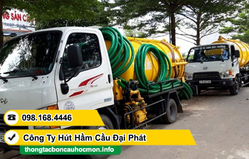 Rút hầm cầu xã Hóc Môn giá rẻ