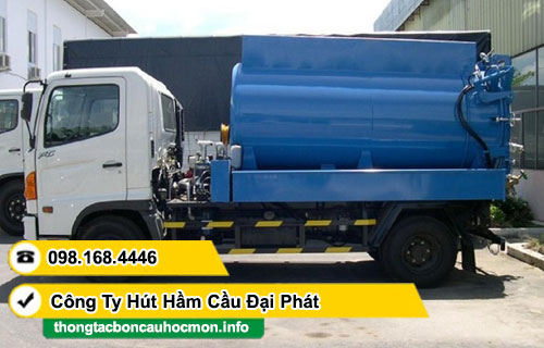 Rút hầm cầu xã Hóc Môn