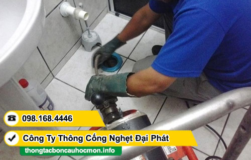 Công ty thông tắc cống xã Đông Thạnh