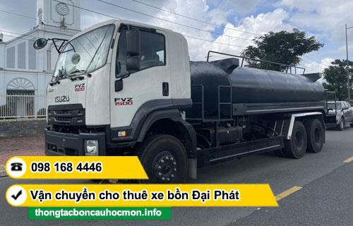 Vận chuyển và cho thuê xe rửa đường TP.HCM